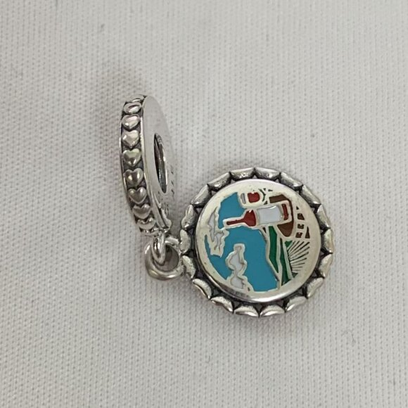 Pandora Santa Ynez Valley Exclusive Charm Pendant, S925 Silver Bracelets - Picture 3 of 4